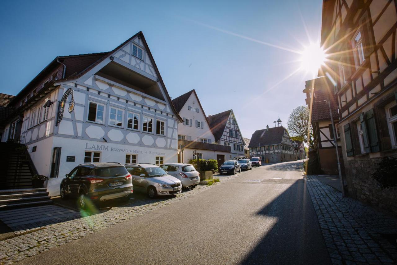 Hotel Restaurant Lamm Rosswag Vaihingen an der Enz Exterior foto